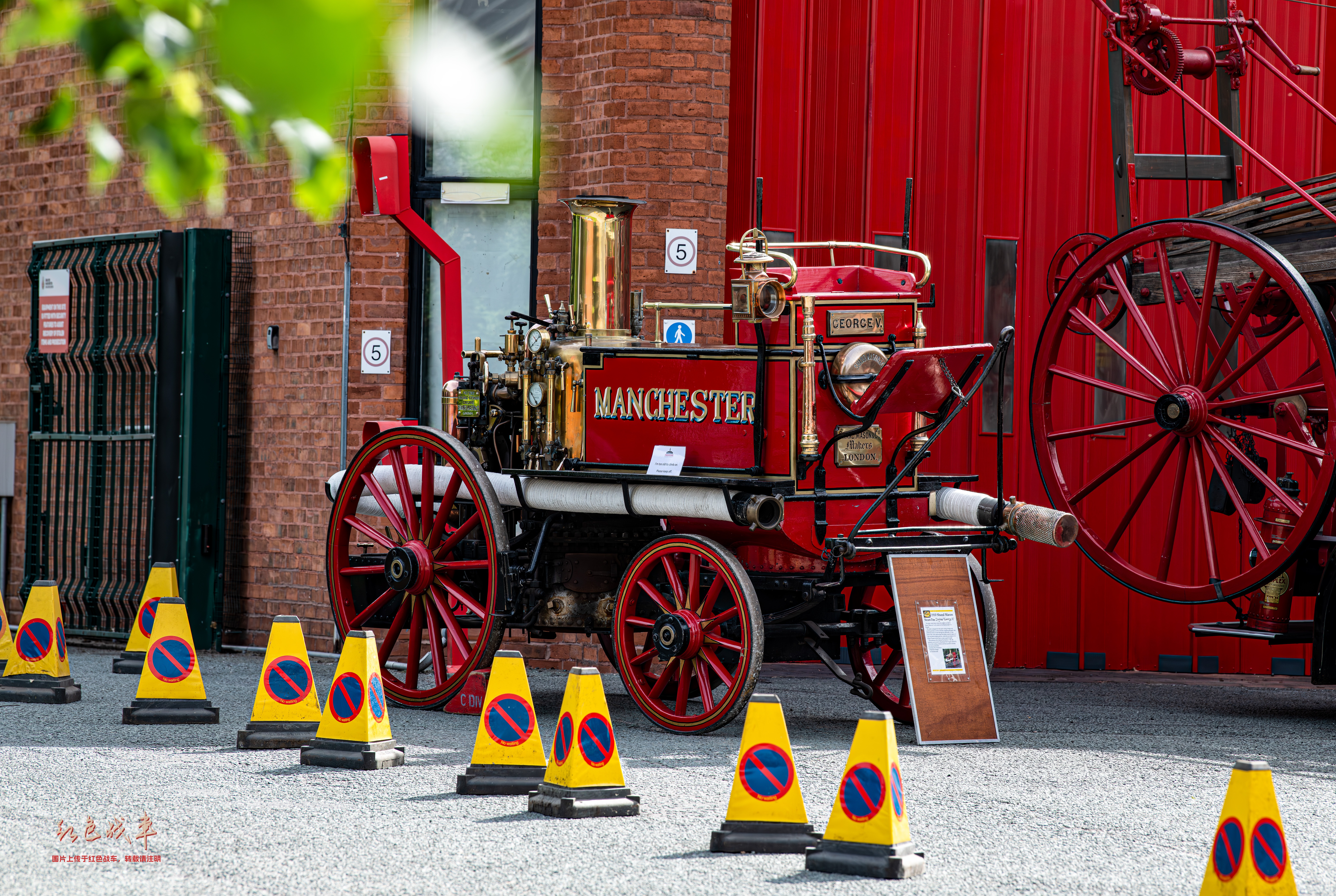 George V Horse-drawn Steam Fire Engine