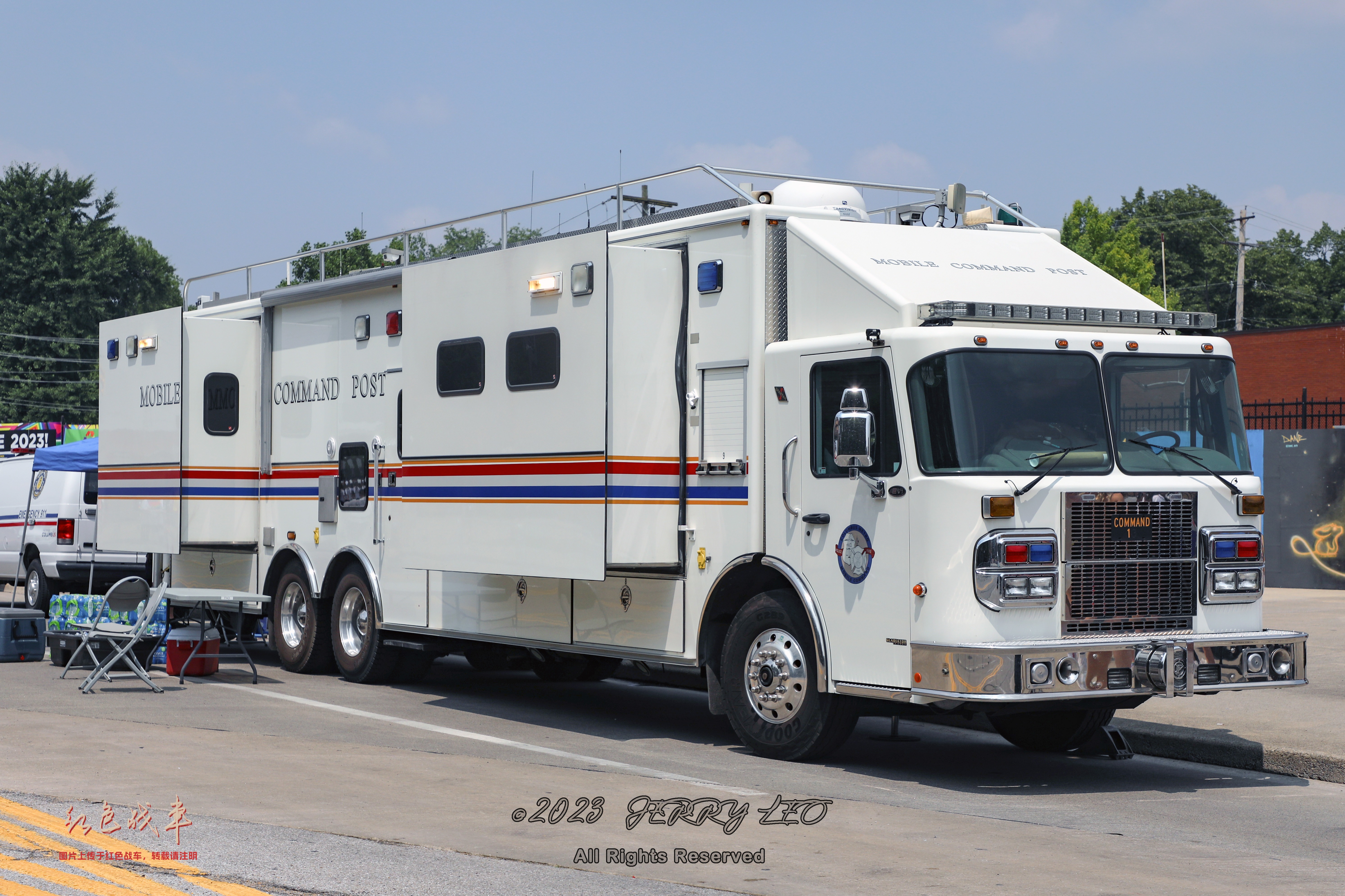 Custom 34-Ft. Mobile Command Vehicle