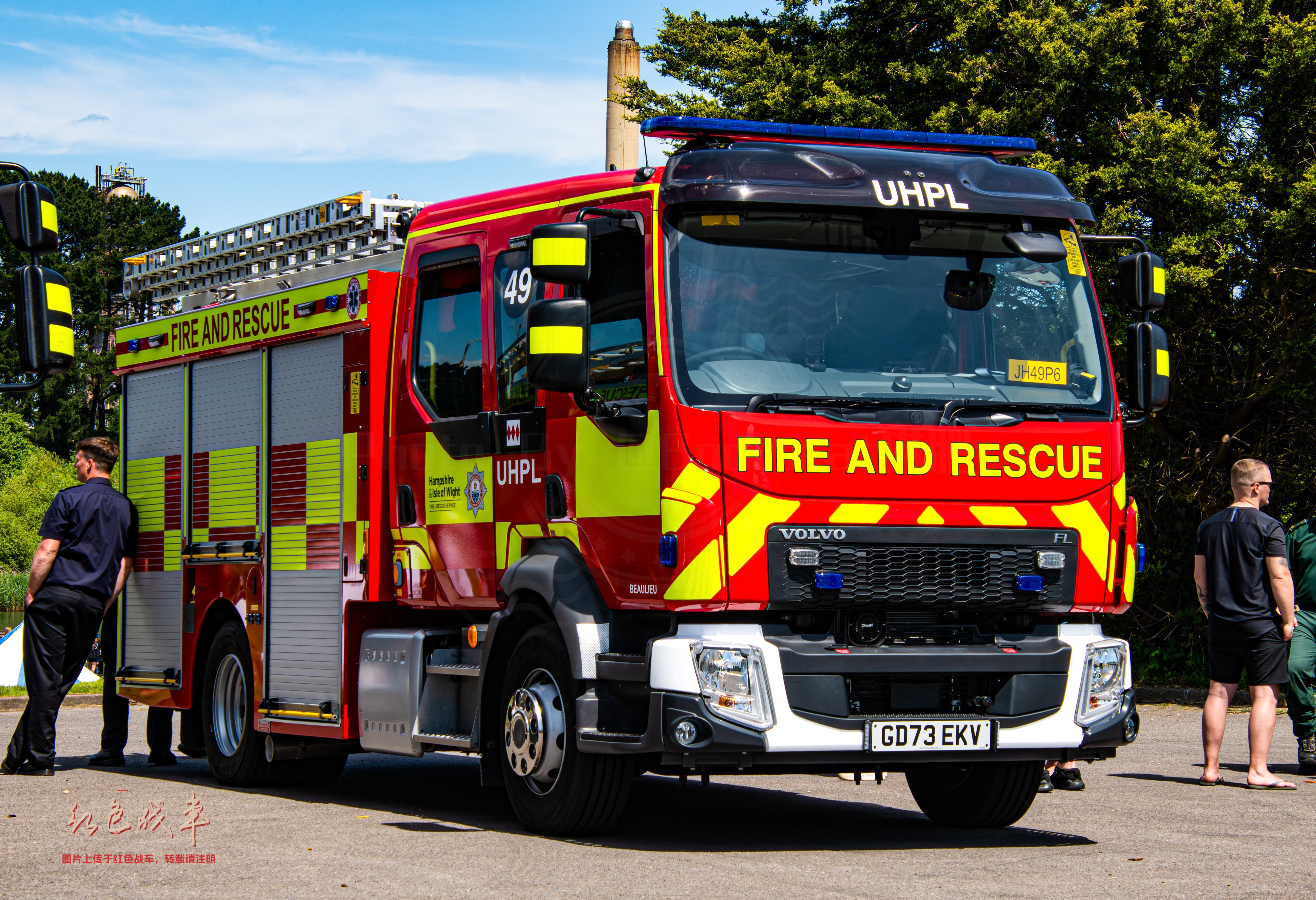Ultra High Pressure Ladder/Light Rescue Pump