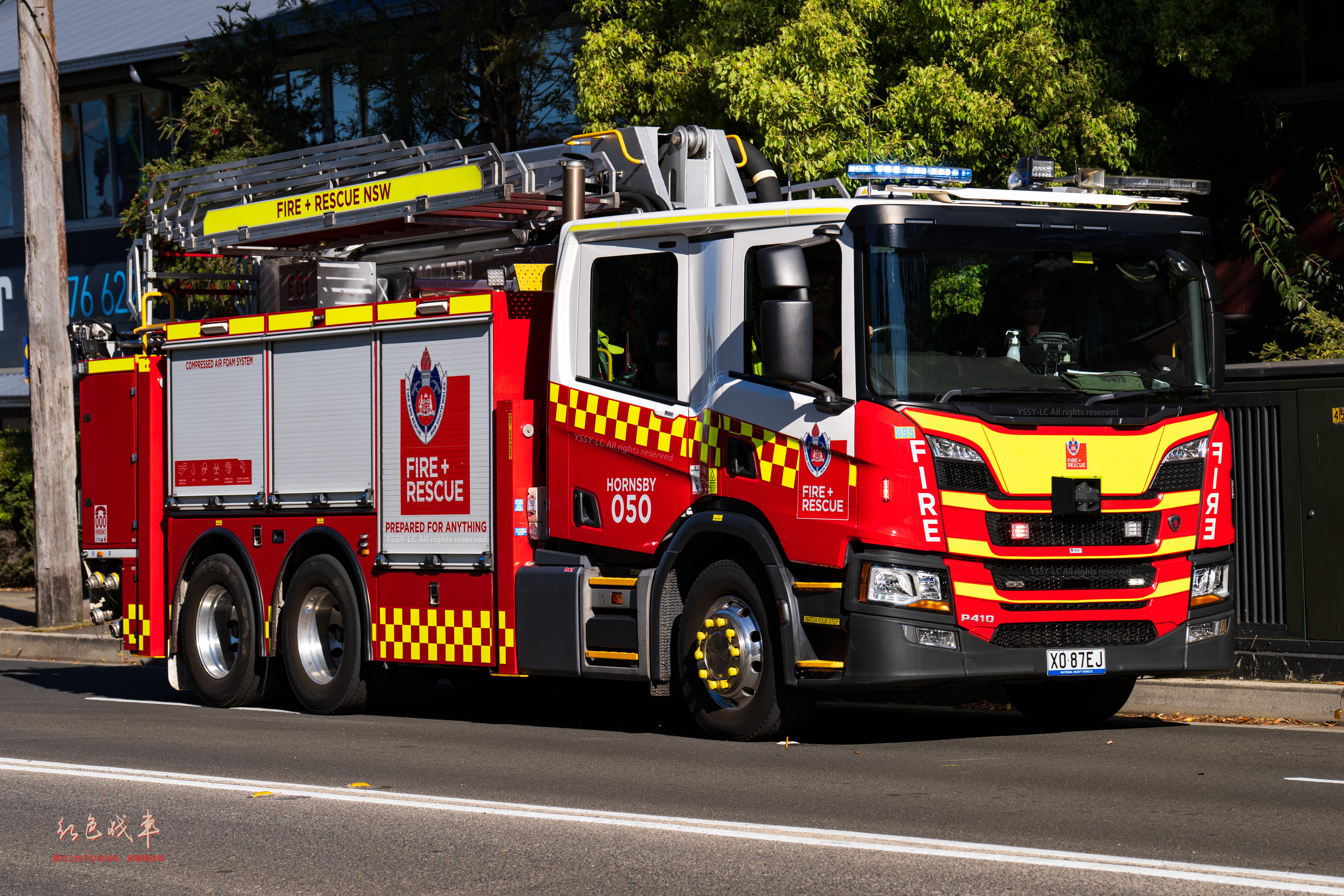 CAFS Aerial Pumper